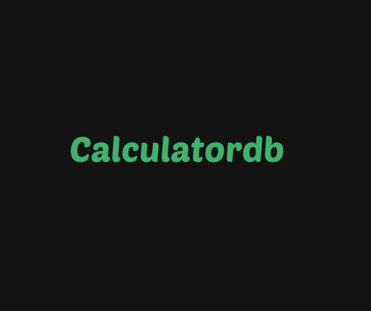 calculatordb-online-calculators-for-finance-science-and-health-caculatordb