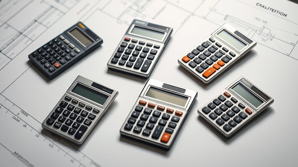 architectural precision through calculations