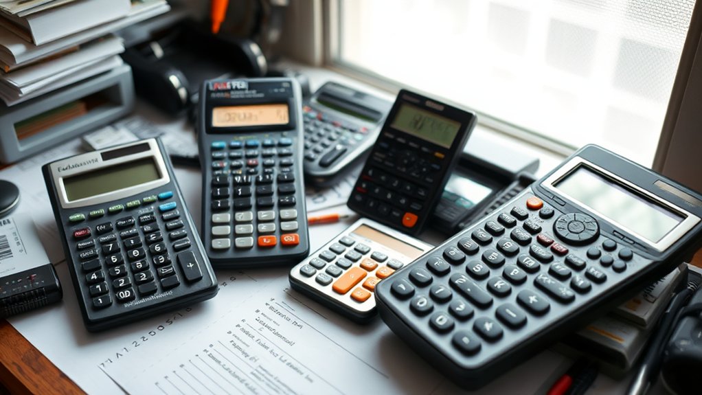 calculator recommendations by course