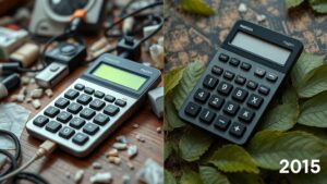digital vs physical calculator impact