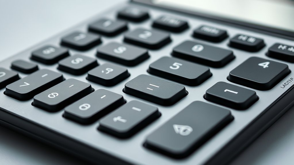 ergonomic sloped keypad design